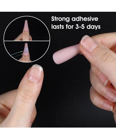 Molain 1200 Pieces Double Sided Nail Adhesive Tabs - Waterproof, Breathable & Super Sticky False Nail Glue Sticker - Transparent & Flexible for Manicure - 50 Sheets, Germany Jelly Gel - Buy Online on GoSupps.com