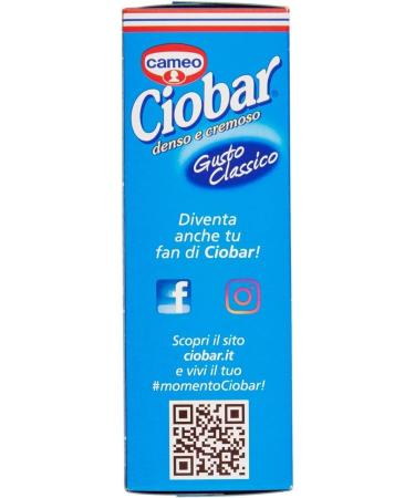 6 x 5 Cameo Ciobar Classico Instant Italian Hot Chocolate Drink Beverage (5 x 25g) - Buy Online on GoSupps.com