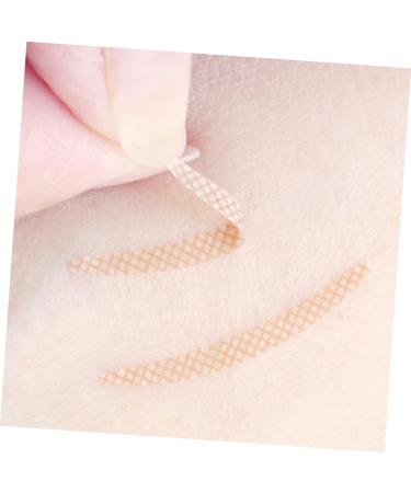 Ipetboom 60 Sheets Natural Invisible Double Side Eyelid Tapes Sticker Women Eyelid Tape Double Sided Clear Tape Single Side Eyelid Tapes Make up Kit Man Beauty Stickers Hooded - Buy Online on GoSupps.com