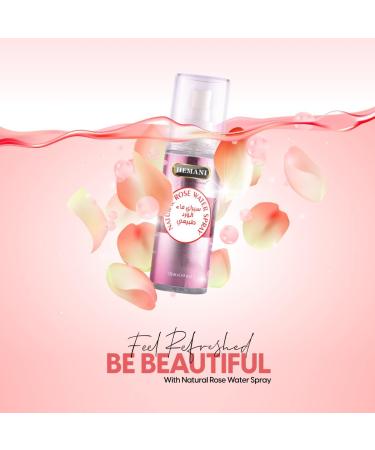 Hemani Rose Water Spray 120ml | All Natural & Pure Rosa | Authentic Gift for Mother's Day - Buy Online on GoSupps.com