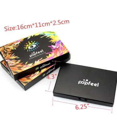 Popfeel Eyeshadow Palette - 120 Colors Matte Makeup Set for Stunning Looks | International Shipping Available - Buy Online on GoSupps.com