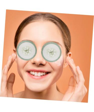 Healeved 200pcs Cucumber Eye Masks - Hydrating Eye Patches for Women | Non-Woven Eye Pads for Facial Care & Skincare - Buy Online on GoSupps.com