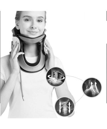 Jlasdr Neck Protection Cervical Support Device for Pain Relief - Sore Crane Hell Perfect for Office Workers & Students | 20cm Beige - Buy Online on GoSupps.com