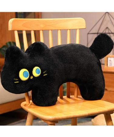 OUKEYI Cat Pillow Plush Black Cat Plush Toy Soft Plush Doll Kawaii Black Cat Stuffed Animals for Kids Birthday Girlfriend Valentines (15.7"/40cm) - Buy Online on GoSupps.com