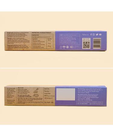 Herby_Angel Baby Toothpaste Berry Burst - Herbal Kids Oral Care Toothpaste with Neem Khadir & Meswak - Promotes Strong Teeth & Healthy Gums for Toddlers & Babies 12 Months & Above - 100 Gm - Buy Online on GoSupps.com