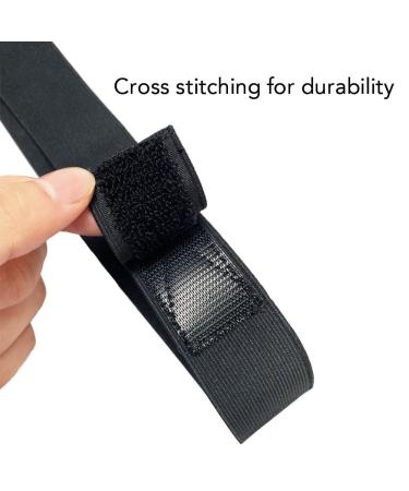 Aimeolyn 3Pcs Adjustable Wig Edge Elastic Band | 3cm Width Lace Melting Band for Lace Front Wigs | Breathable & Durable | Black - Buy Online on GoSupps.com