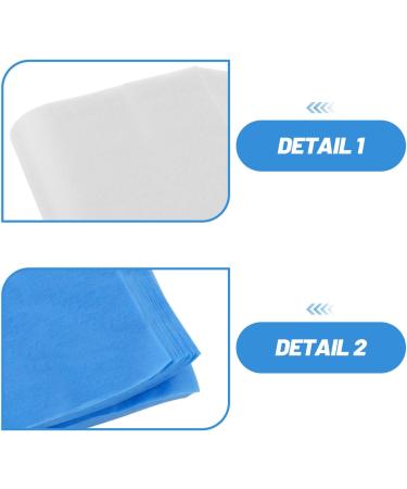  Healeved Healeved 300 Nail Art Vacuum Filter Cotton Filters for Nail Vacuums Nail Dust Filter Vacuum Cleaner Accessories Nail Supplies - Buy Online on GoSupps.com