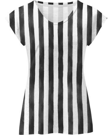 Short Sleeve T Shirts Clothing Woman T-Shirt Casual Black Clothing Top Women's Floral Pattern for Women Crop Tops Shirt Shirts Top Women's Summer Tank Top 1-black M - Buy Online on GoSupps.com