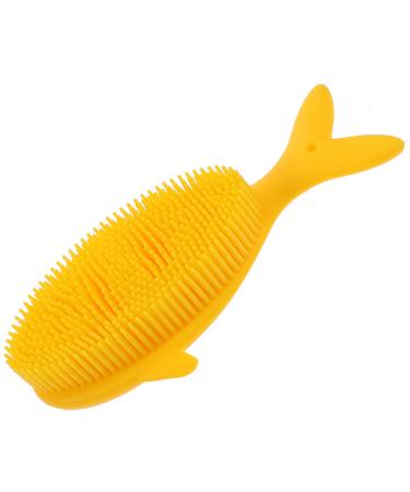 Beavorty 4pcs Silicone Brush Scalp Scrubber Silicone Bath Brush Scalp Massage Brush Baby Massage Brush Silicone Shower Brush Shower Bath Loofah Brush Scalp Massaging Tools Bath Too for Baby