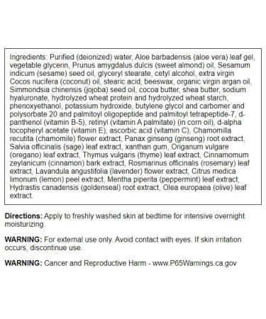 Swanson Argan Oil Ultra Moisturizing Night Cream 2 fl oz (2 Pack) - Hydrating Skin Care Solution for All Skin Types - Shop Internationally - Buy Online on GoSupps.com