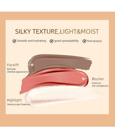 SUMEITANG Liquid Highlighter Wand Cream | Face Contour & Brightening Stick #04 White | Long-Lasting Waterproof Formula - Buy Online on GoSupps.com