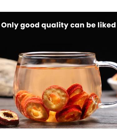  MIHUNTANG Shanzha Dried Sliced Hawthorn Berries 250g Dried Hollow Hawthorn Berry for Tea and Snacks - Buy Online on GoSupps.com