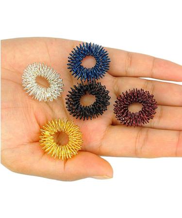 Magiclulu 12-Pack Ring Fidget Toys - Chinese Medicine Acupressure Finger Massagers & Stress Relief Finger Rings - Buy Online on GoSupps.com