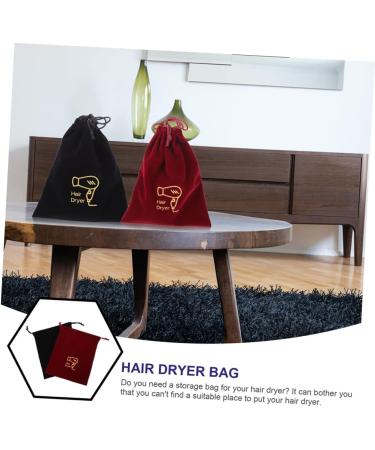 Healeved 8 Pcs Storage Bag Hair Tools Travel Bag Travel Hair Dryer Bag Travel Tote Bag Hair Blower Bag Fabric - Buy Online on GoSupps.com