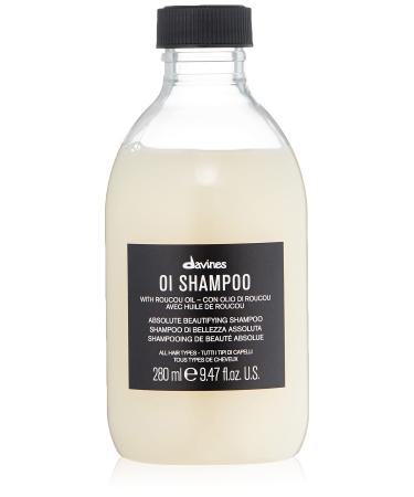 Davines OI Shampoo | Nourishing Shampoo for All Hair Types | Shine, Volume, and Silky-Smooth Hair Everyday | 9.47 Fl Oz 9.47 Fl Oz (Pack of 1)