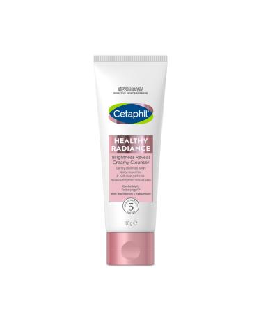 Cetaphil Healthy Radiance Face Wash 100g Brightness Reveal Creamy Cleanser For Uneven Skin Tone With GentleBright Technology + Niacinamide Facial Cleanser