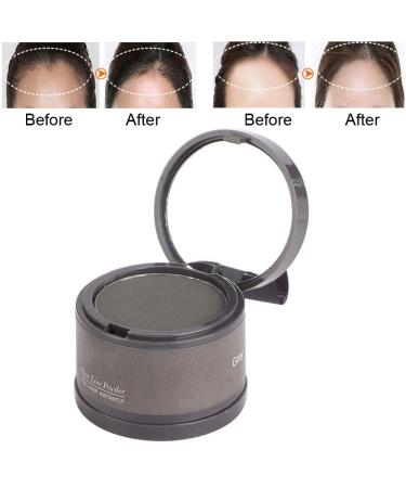 Hair Base Shadow Powder | Fill Hairline Gray Hairline Powder with Puff & Mirror for Men & Women Shop Beauty Cosmetics - Buy Online on GoSupps.com