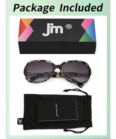JM Classic Bifocal Reading Sunglasses for Women - Vintage UV Protection Outdoor Glasses in Gray Tortoise 2.25x - Buy Online on GoSupps.com
