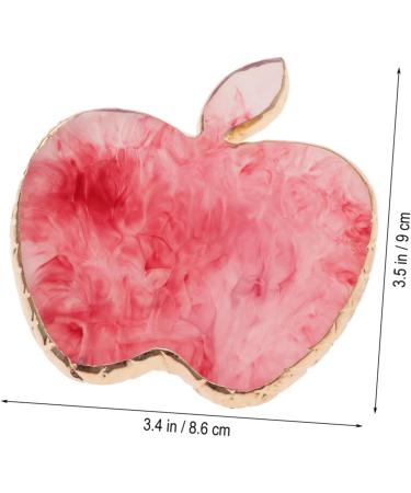 Mikinona 1Pc Nail Palette Nail Polish Palette Mixing Color Mix Polish Mix Nails Color Plate Manicure Manicure Nail Resin Tool Combination Cosmetic 9*86cm Red - Buy Online on GoSupps.com