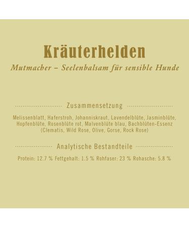 Terra Canis Mustmacher | Herbal Dietary Supplement for Dog Relaxation & Calm - 100g | Natural Health Herbs & Bach Flowers - Buy Online on GoSupps.com