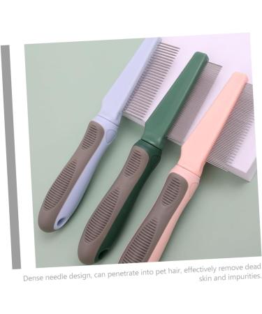 ERINGOGO Peigne De Toilettage Pour Chien Et Chat Peigne N uds Avec Dents Fines limine Poils Emm l s Et Sous-poils Outil De Toilettage Durable Et - Buy Online on GoSupps.com