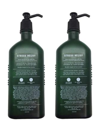 Bath & Body Works Aromatherapy Stress Relief Eucalyptus Spearmint Body Lotion 6.5oz 2-Pack - Buy Online on GoSupps.com