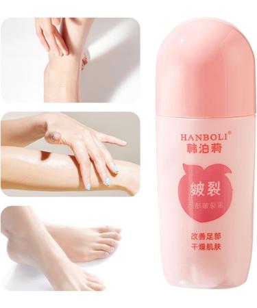 PW TOOLS Cracked Heel - 60ml Softening Moisturizing Nourishing Foot Cream | Foot Heel Care Natural Sweet Peach Flavored Moisturizing Foot Cream Foot Care Cream - Buy Online on GoSupps.com