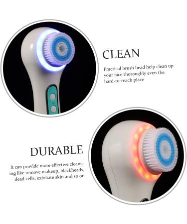 Angoily 1 Set Facial Cleansing Brush Electric Cleaner Electric Face Cleanser Silicone Cleaning Brush Face Care Cleaner Face Wash Brush Usb Abs Water Proof Facial Cleanser - Buy Online on GoSupps.com