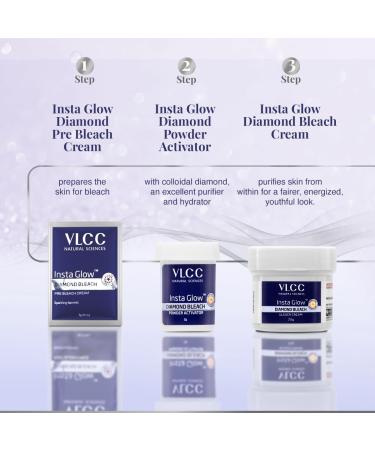 VLCC Insta Glow Diamond Bleach 30g - Buy Online on GoSupps.com