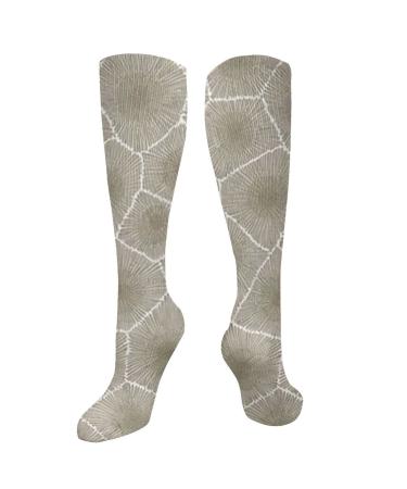 Petoskey Stone compression socks for women and men circulation 15-20 mmHg is the best support for sporty running cycling