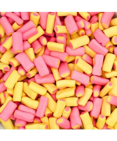 Rhubarb & Custard Foam Sweets 225g Sweet Pouch