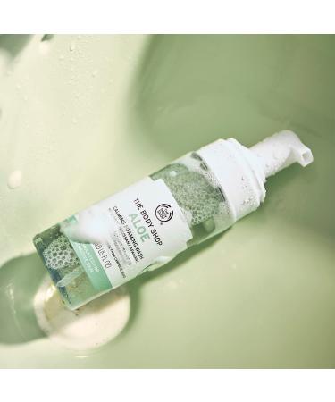 Body Shop Aloe Calming Foaming Wash 5.0 oz | Gentle Cleanser for Sensitive Skin | Vegan Friendly - Buy Online on GoSupps.com