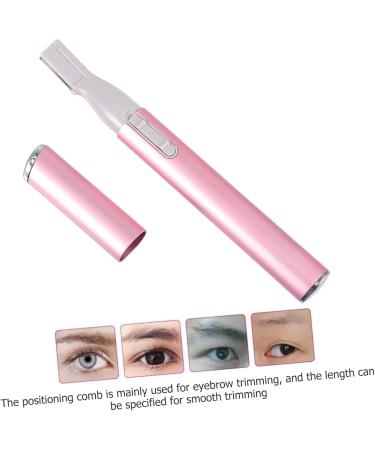 Eyebrow Trimmer Eyebrow Trimmer Electric Eyebrow Shaver Electric Eyebrow Razor Women Eyebrow Shaver Eyebrow Cutter Pink Inner Core ABS Plastic - Buy Online on GoSupps.com