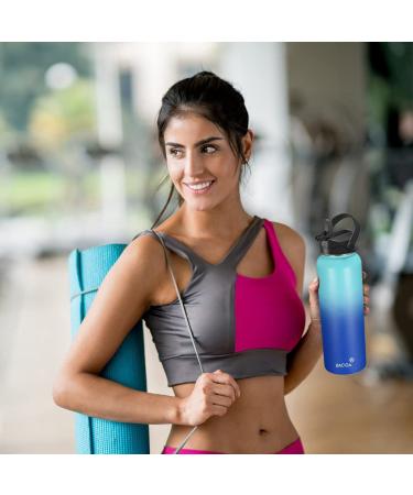 XACIOA Straw Lid for Hydro Flask Wide Mouth Bottles - Fits Most Sports Water Bottles - Black - Buy Online on GoSupps.com