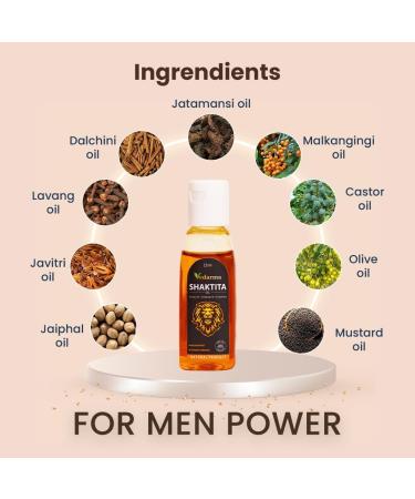 Shaktita Oil - Strength & Stamina Booster for Men - 15ml | International Shipping Available - Buy Online on GoSupps.com
