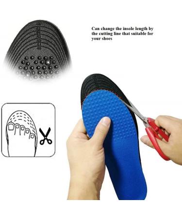 Magnetic Massage Insoles for Pain Relief | Acupressure Shoe Inserts for Men & Women - 10.2 x 3.3 Inch - Buy Online on GoSupps.com