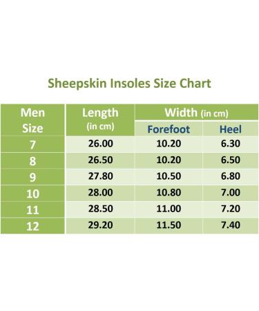 Happystep Genuine Sheepskin Insoles | Premium Lambswool Comfort & Cushioning for Men 11 | Warmth & Support - Buy Online on GoSupps.com