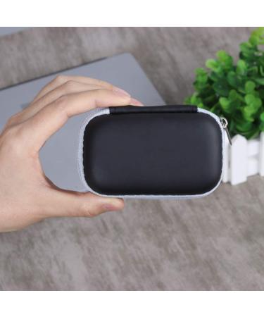 Portable Travel Case for Oximeter | Protective Zipper Carrying Pouch for Blood Oxygen Monitor | Universal Black EVA - Buy Online on GoSupps.com