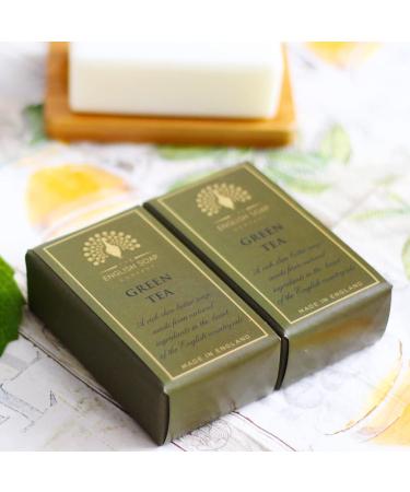 Buy English Soap Company Pure Indulgence Green Tea Shea Butter Soap 200g - Natural Luxury | International Shipping Available - Buy Online on GoSupps.com