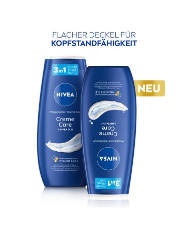 NIVEA CREME CARE Shower Gel 250ml - Moisturizing Vitamin Infused Cream Wash for Delicate Skin - Gentle Fragrance & Nourishing Oils - Buy Online on GoSupps.com