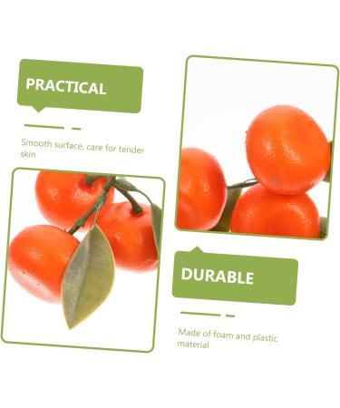 Artibetter 3pcs Simulation Sugar Orange Artificial Oranges Model Fruits Fake Orange Decor for Home Orange Slices Lifelike Oranges Toy Small Fruit Plastic Showcase - Buy Online on GoSupps.com