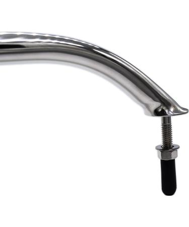 MARINE CITY 304 Grade Stainless Steel 18 Handrail Grab Rail Handle for Boats, Yachts, Kayaks - Pack of 1 - Buy Online on GoSupps.com