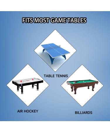 Premium 7ft Brown Leatherette Pool Table Cover - Waterproof & Tearproof - Buy Online on GoSupps.com