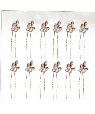 Beaupretty Rhinestone Headpiece pearl clip flower hair pearl hair Hair Clips Rhinestone Hair pin bridal hair bridal hair Alloy rhinestone hair clip women hair clip leaf bridesmaid hair - Buy Online on GoSupps.com