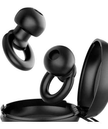 Ear Plugs for Sleeping - Noise Cancelling Reusable Earplugs (6 Pieces) with Storage Case | 35dB Noise Reduction & Soft Hearing Protection for Concerts Work Study & Travel - Buy Online on GoSupps.com