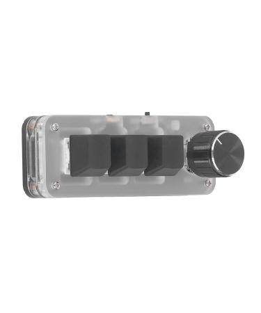 3-key Keyboard Widely Used ABS Multi-function Programmable Mini Keyboard Blue Switch with Button for Games - Buy Online on GoSupps.com