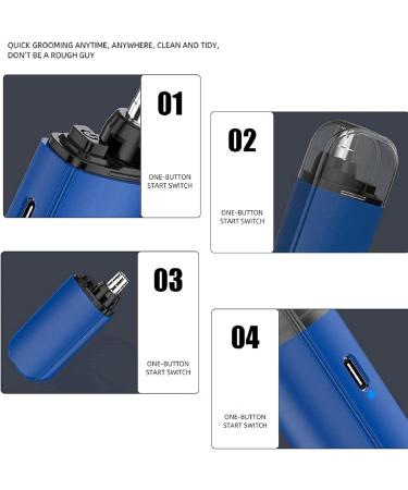Portable Nose Hair Trimmer Nose Hair Trimmer for Men Ear and Nose Hair Trimmer for Men Painless Nasal Hair Trimmer Rechargeable Ear Trimmer Ear Hair Trimmers for Men Women Mens Facial Hair Trimmer - Buy Online on GoSupps.com