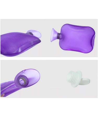 ZumZup Hot Water Bottle 1000ML - Velvet Cover Thick Non-Slip & Eco-Friendly | International Shipping - Pink - Buy Online on GoSupps.com