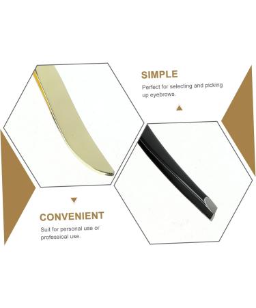 Healeved 2 Sets Eyebrow Tweezers for Women Slant Tip Tweezers Facial Hair Removal Tweezers Blackhead Tweezers Makeup Kits Eyebrow Plucking Kit Eyebrow Clip Tweezers Eyebrow Makeup Tool - Buy Online on GoSupps.com