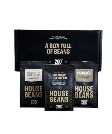 200 Degrees Mixed House Beans Coffee Gift Box